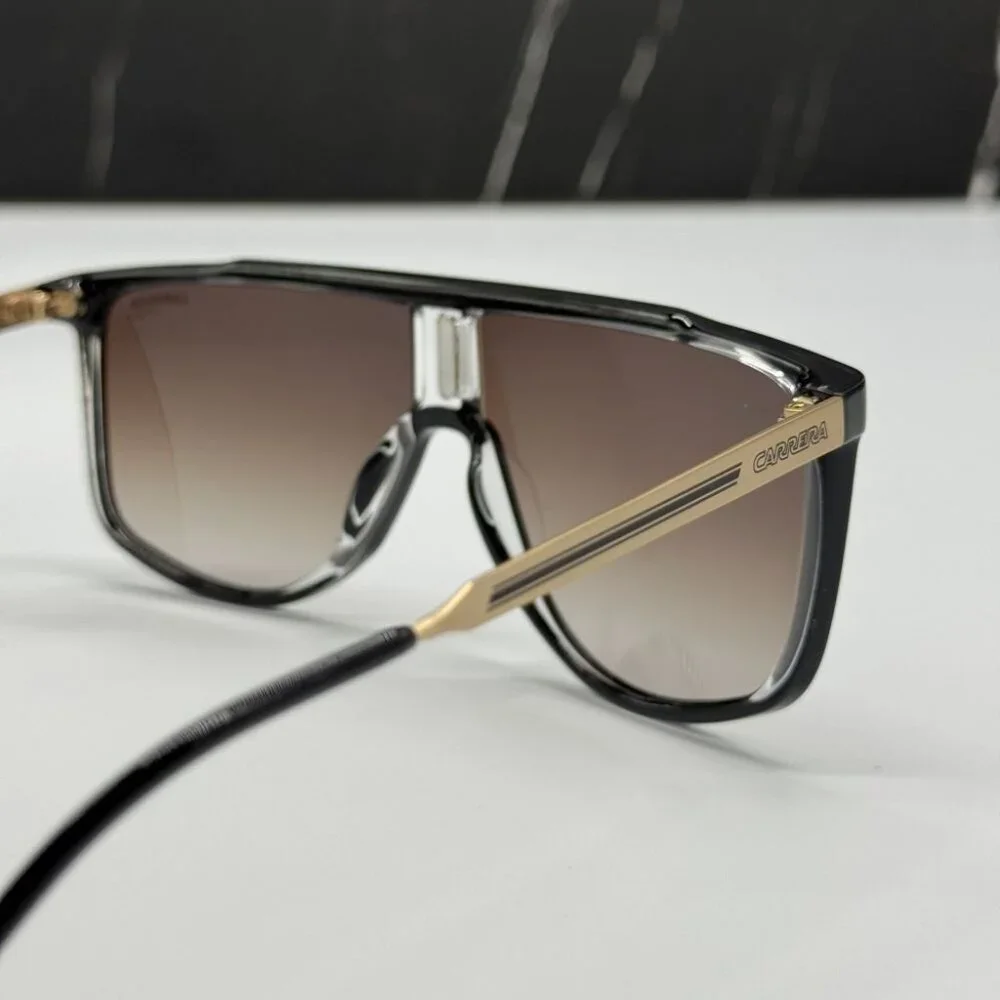NEW CARRERA 1056/S 2M2 SUNGLASSES MEN BROWN GOLD AVIATOR EYEWEAR